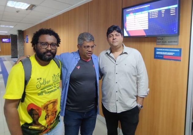 Tiago Pascoal, Robertoni Mercês e Clay Ferraz